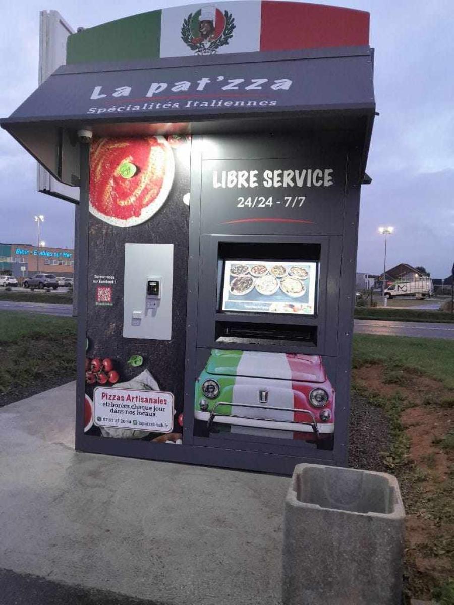 Distributeur de pizzas